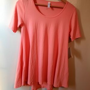 Coral LuLaRoe Perfect T
